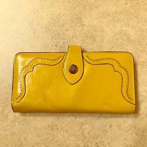 Vegan leather wallet